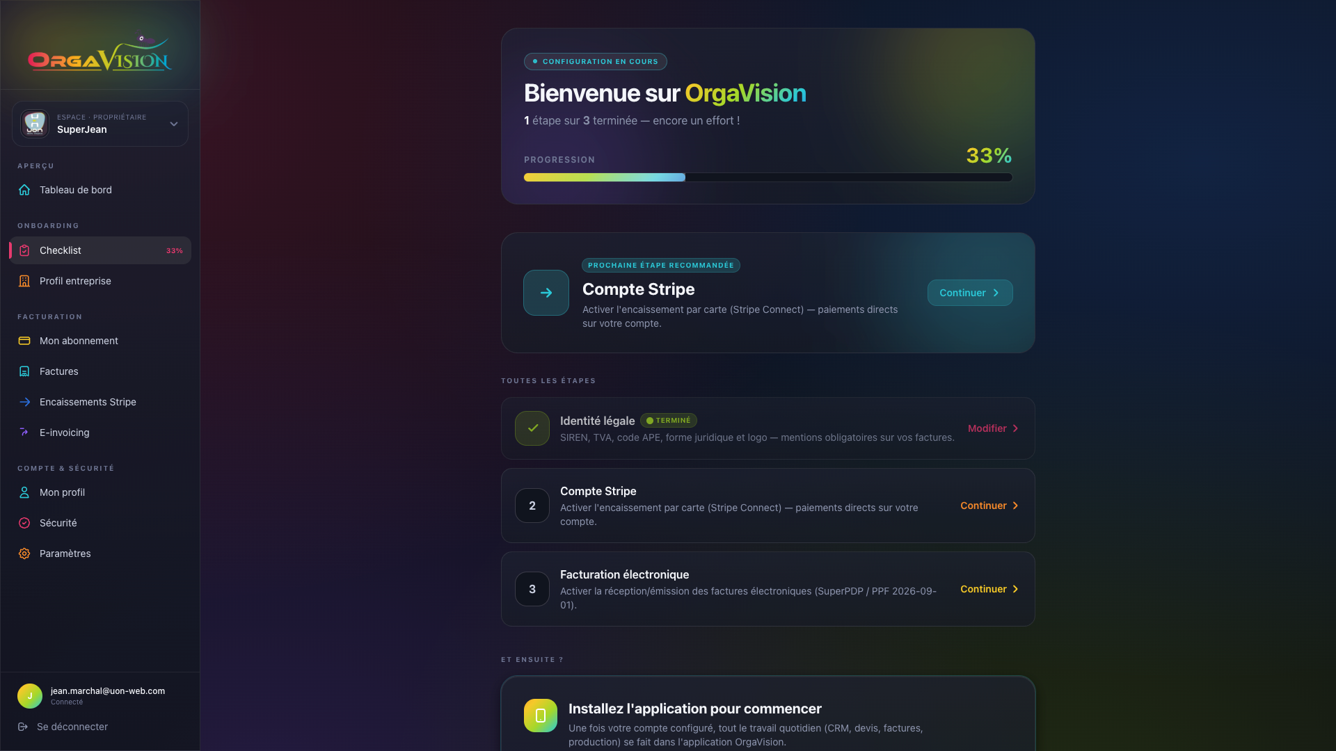 Suivre votre progression