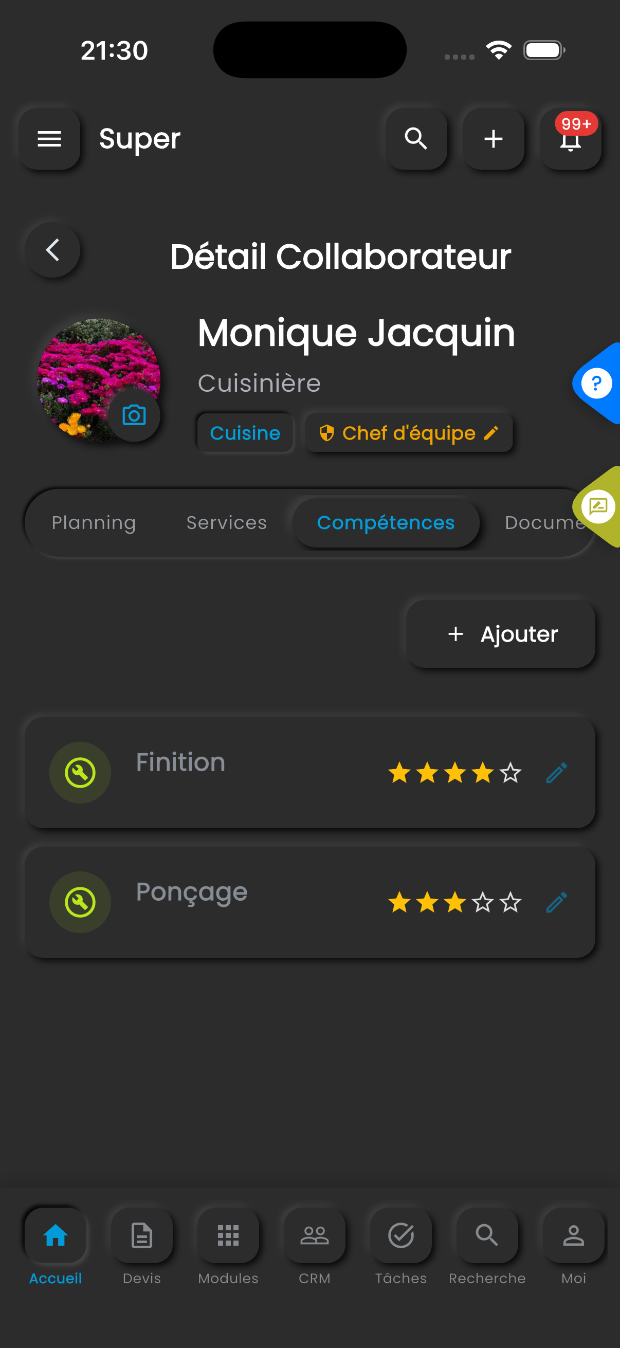 Référentiel de compétences